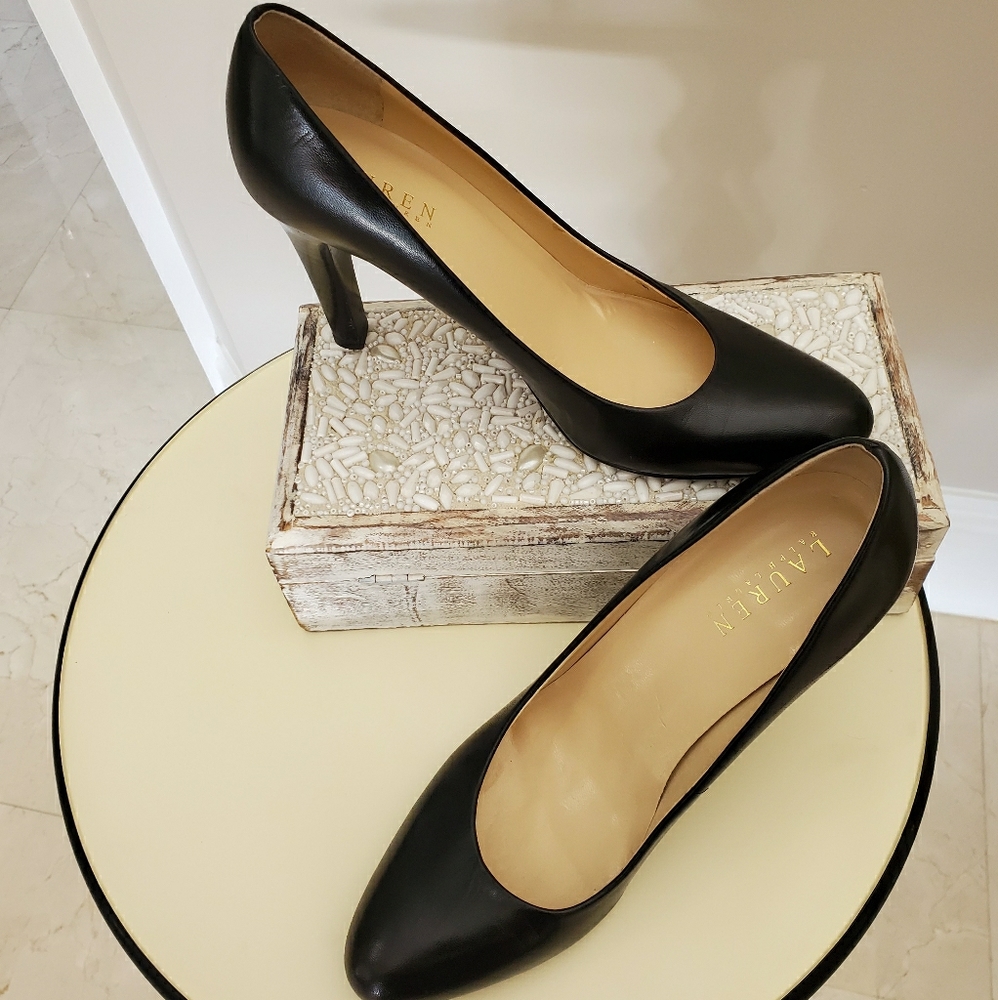 Ralph Lauren leather Vintage Pumps